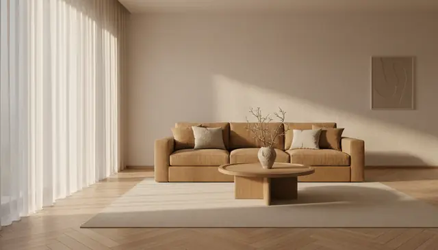 Wnętrze w duchu soft minimalizmu