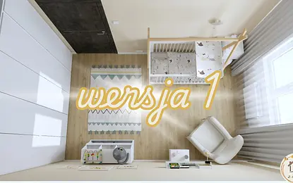 Witaj Kruszynko! Pokój niemowlęcy Amelki