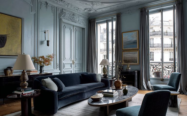 Salon w Paryskim stylu