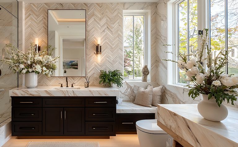 Łazienka przy sypialni