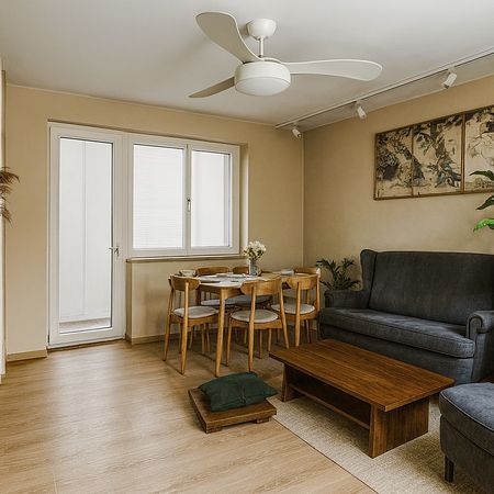 Projekt mieszkania 65m2