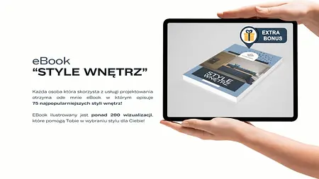 eBook o stylach wnętrz z ilustracjami art deco, soft minimalizm, vintage