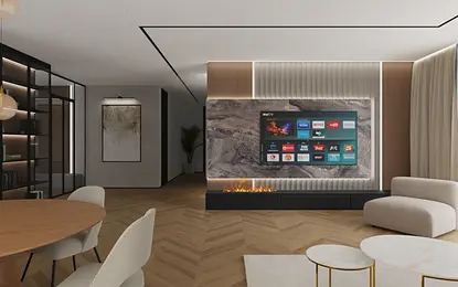 Projekt wnętrza domu 