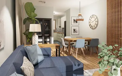 Mieszkanie za kotarą