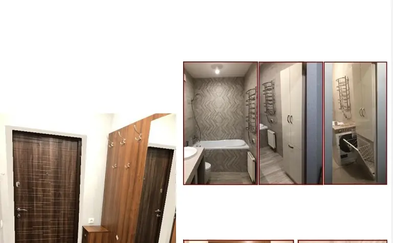 Wnętrze sypialni z drewnianym łóżkiem, szafą i biurkiem, styl nowoczesny