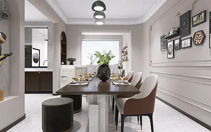 Kuchnia, jadalnia, salon