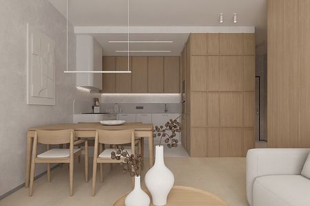 Projekt mieszkania w klimacie SOFT MINIMALISM