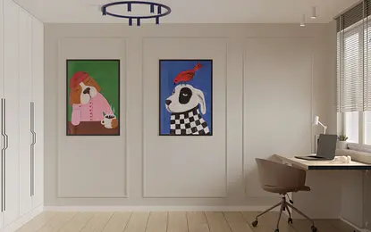 Projekt "Mieszkanie w Warszawie"