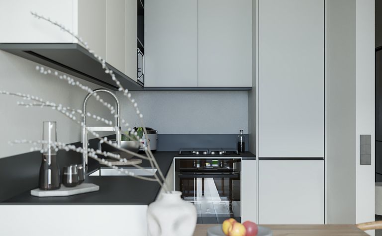 Projekt mieszkania 54m2