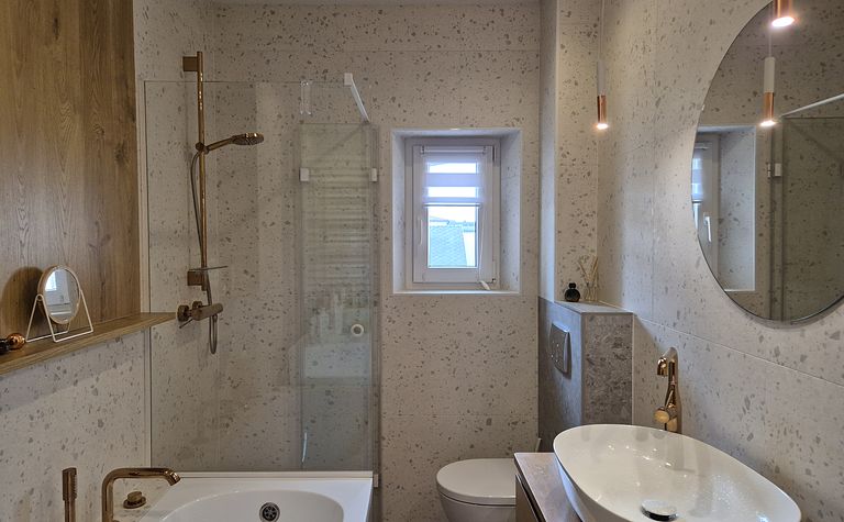 Łazienka w domu prywatnym