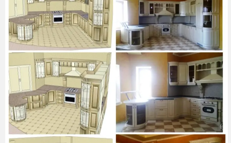 Kuchnia w stylu quiet luxury z dębowymi frontami, jasnymi meblami i eleganckimi akcentami.