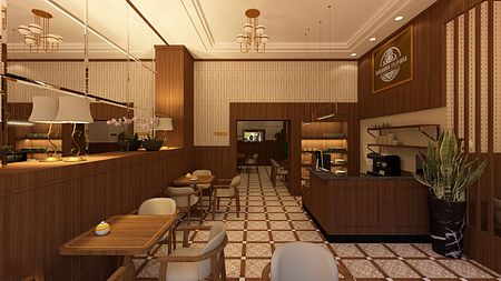 Kawiarnia w stylu klasycznym