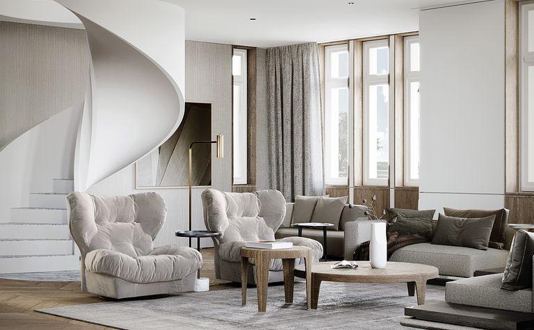 Eleganckie wnętrze kamienicy