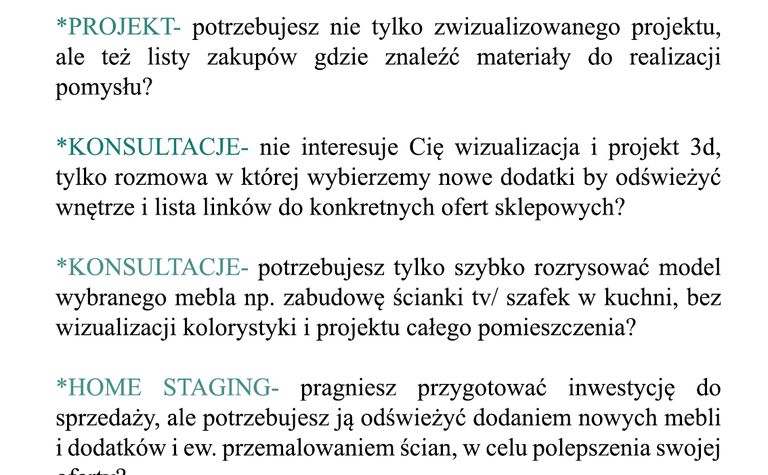 Wnętrze biura z elementami boho i skandynawskim stylem, z zielonymi dodatkami.