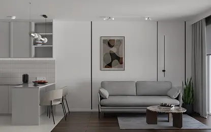 Projekt "Mieszkanie 42m2 Katowice"