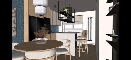 Projekt mieszkania w Warszawie 