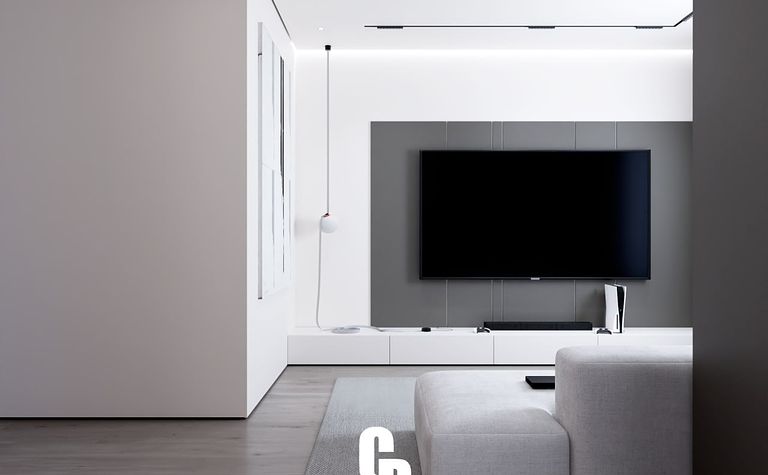 Projekt nowoczesnego wnętrza mieszkania – Warszawa (Żoliborz)