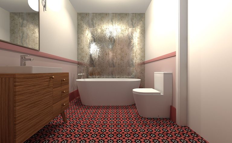 łazienki w domu jednorodzinnym