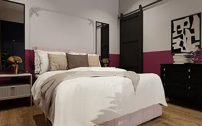 Eklektyczna Sypialnia Instagramowa