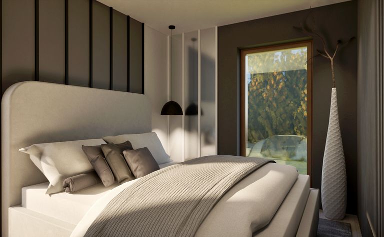 Sypialnia w dwóch wersjach