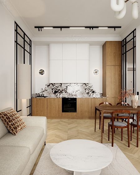 Zabytkowa kamienica w Warszawie