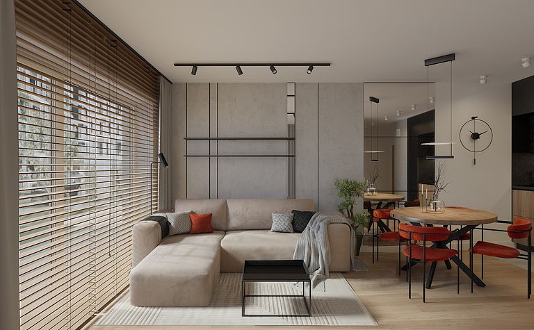 Małe mieszkanie na osiedlu Podniebne Ogrody w Bydgoszczy