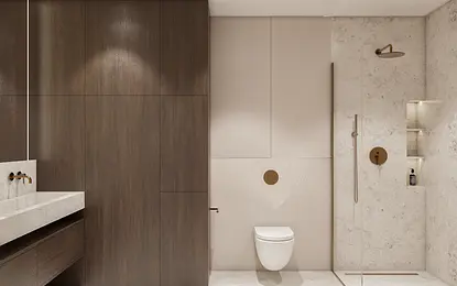 Ciepło Naturalnych Proporcji- Projekt D105m²