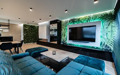 Projekt wnętrza mieszkania w Sosnowcu