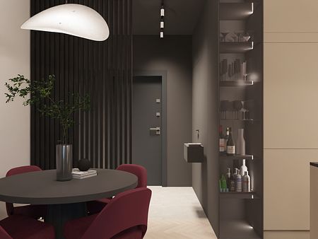 Nowoczesne małe mieszkanie