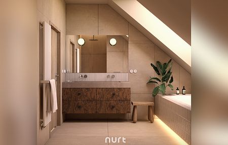 Łazienka | otulające beże