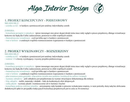 Wnętrze biura w stylu minimalistycznym z drewnianym biurkiem, boho i eklektycznymi detalami.