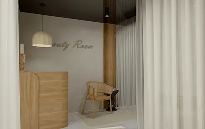 Projekt salonu kosmetycznego