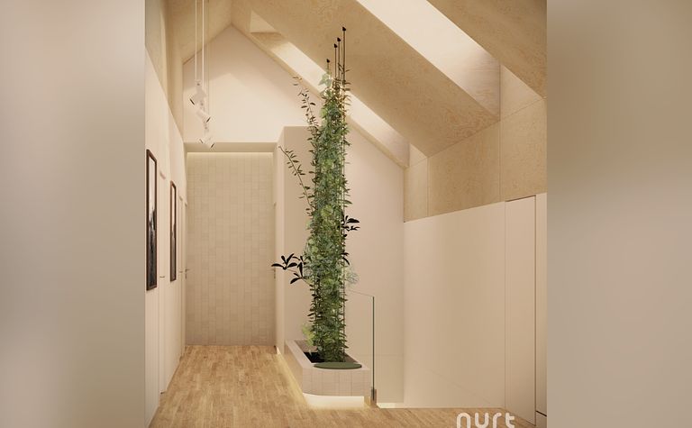 Korytarz organic flow