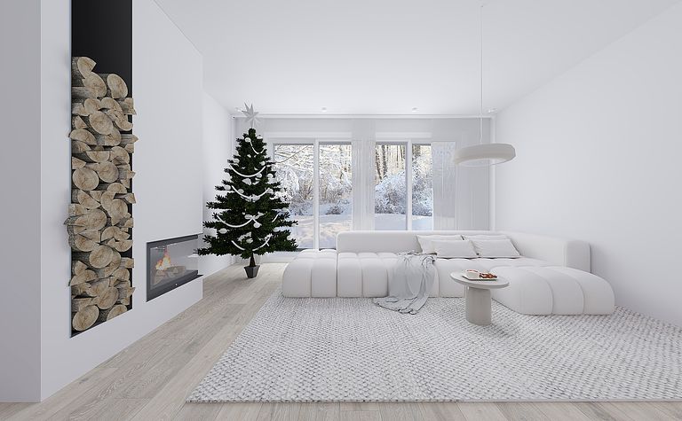 Salon domu jednorodzinnego