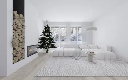 Salon domu jednorodzinnego