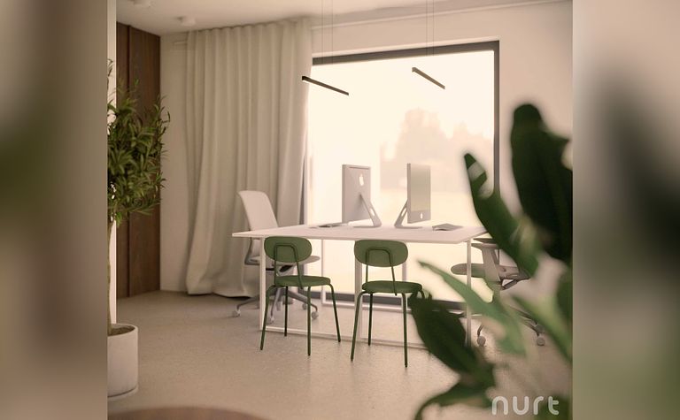 Biuro domowe dla kreatywnej pary