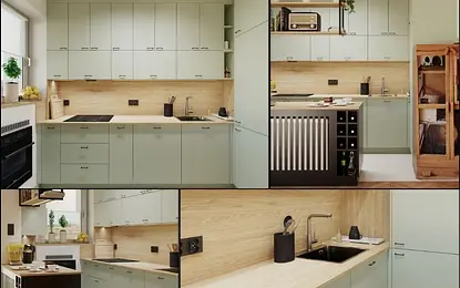 Kuchnia metamorfoza 10m2