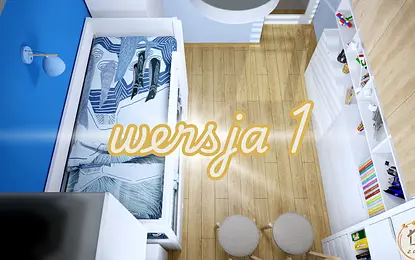 Witaj szkoło! – pokój Oliwiera i Norberta