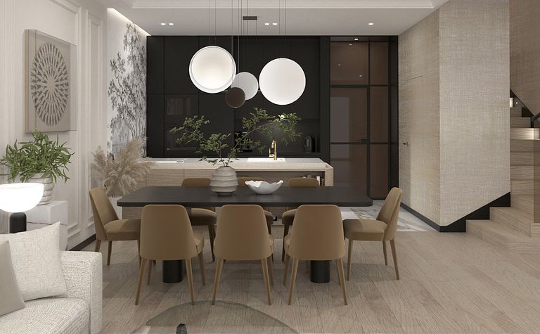 dom szeregowy w Łomiankach pod Warszawą