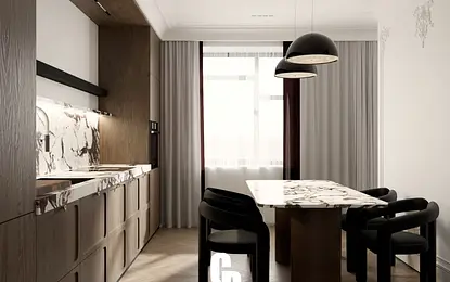 Soft Modern Classic Apartment