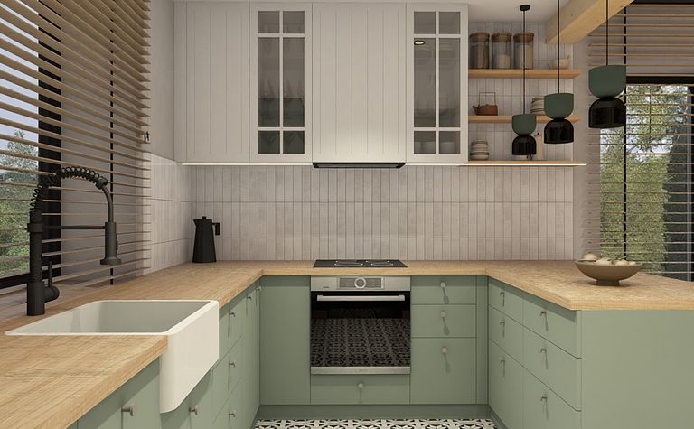 Dom typu stodoła z nowoczesnymi akcentami