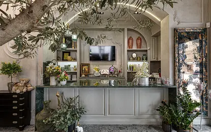 Sklep z kwiatami i dekoracjami 