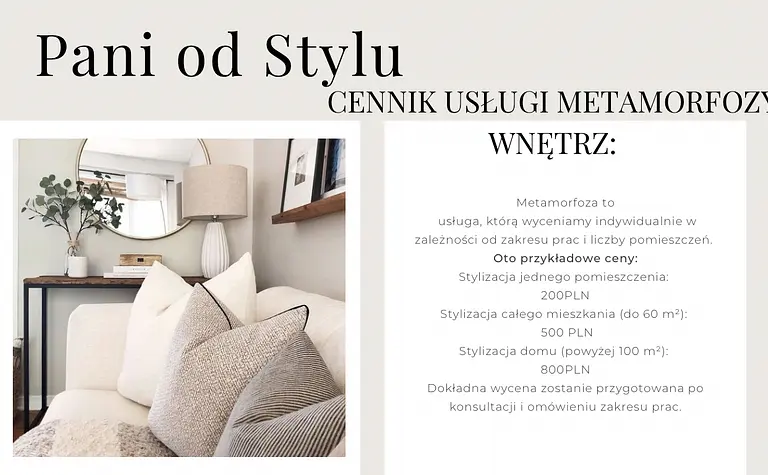 Wnętrze salonu w stylu japandi z minimalistycznymi meblami i tradycyjnymi akcentami.