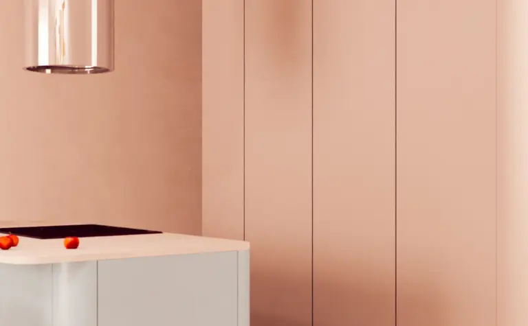 Kuchnia w stylu eklektycznym i minimalistycznym z nowoczesnymi meblami