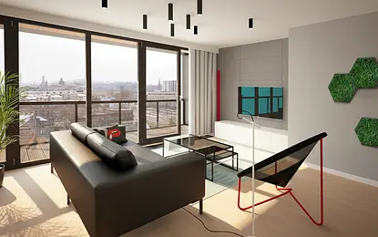 Apartament Nordic Haven w Bydgoszczy