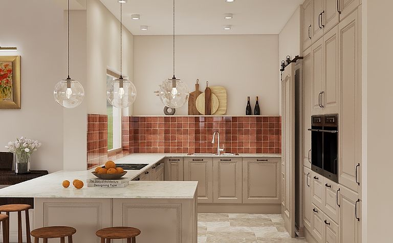 kuchnia i salon farm house