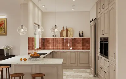 kuchnia i salon farm house