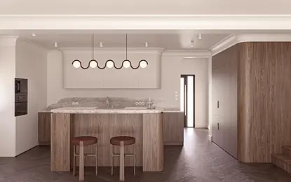 House of gentle forms- Projekt D160m²