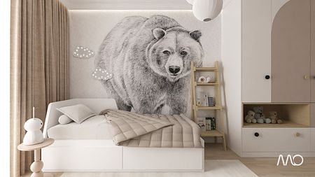 Pastelowy pokój dziecięcy