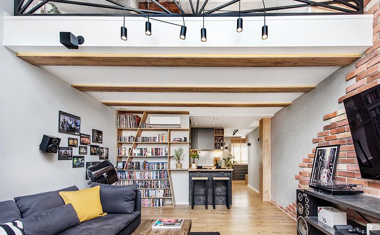 Mieszkanie z antresolą